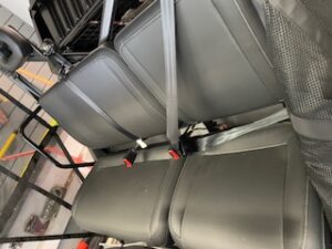 Backseats of Segway UT6 Utility Vehicle